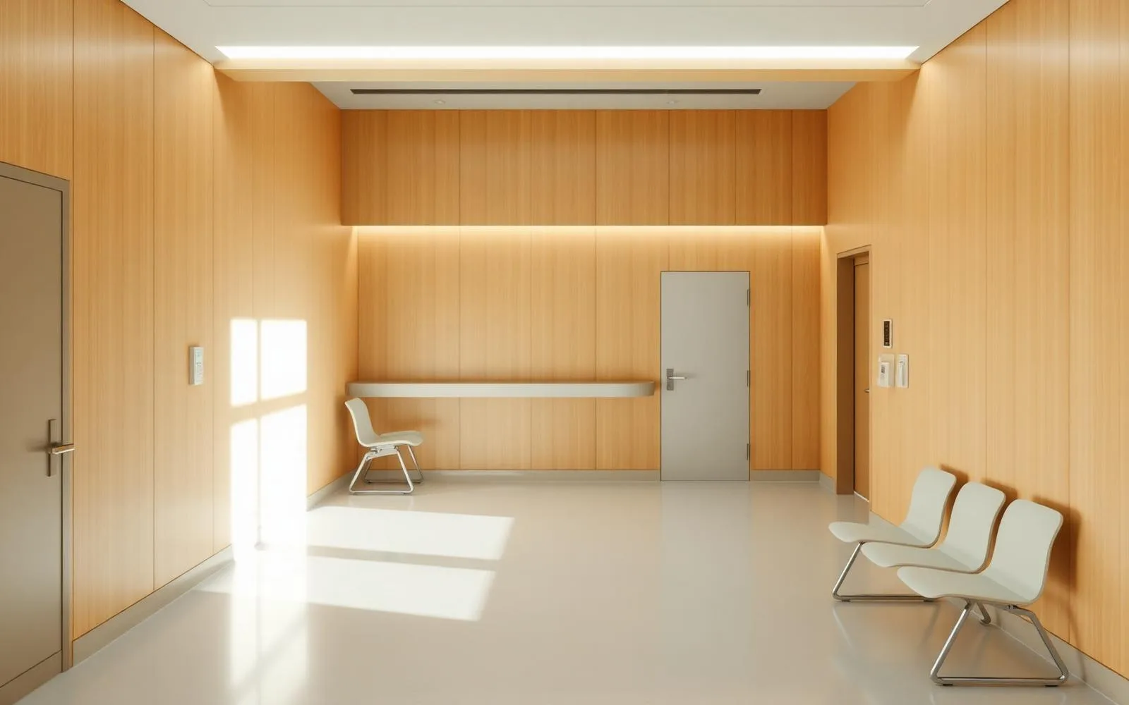 Minimal clinic interior